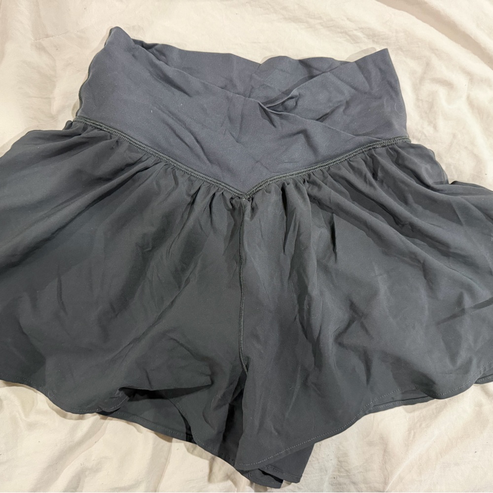 Aerie offline black shorts